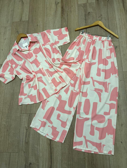 Abstract Print Set – Casual Chic Vibes